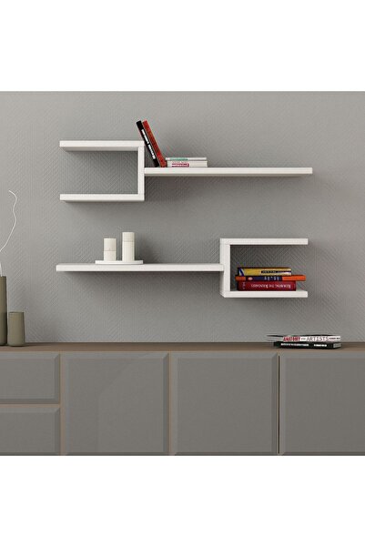 UnicUtil Rafturi perete, Simple Touch, UnicUtil, 75 x 17 x 22 cm, Alb