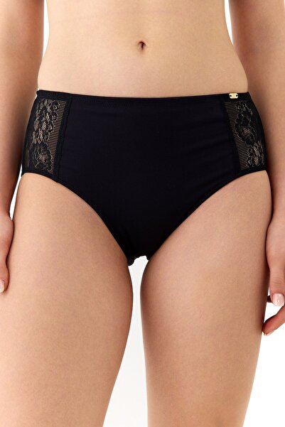 Amarelle Natalie Black Visok struk Gaćice