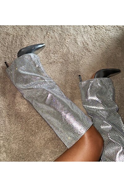 BENOTTİ Ghete argintii Skaa pentru femei