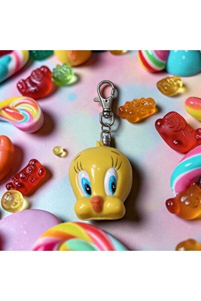 Hureggo Concept Tweety Bust Keychain