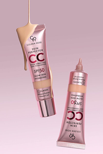 Golden Rose Skin Perfector Color Correcting Light Foundation - 105 Caramel - Cilt Tonu Düzenleyici Hafif Yapılı Fondöten
