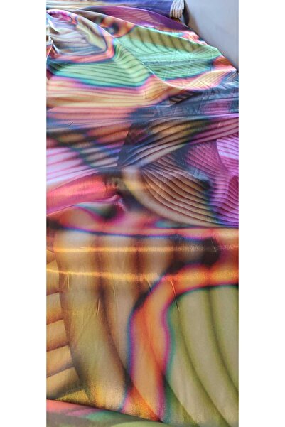 River Fabrics Janjanlı Printed Satin