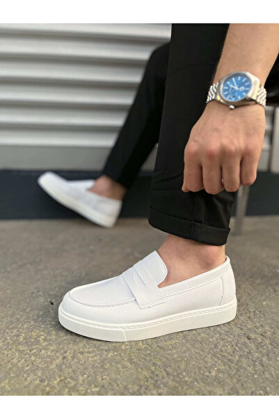pabucmarketi White Men's Casual Shoes