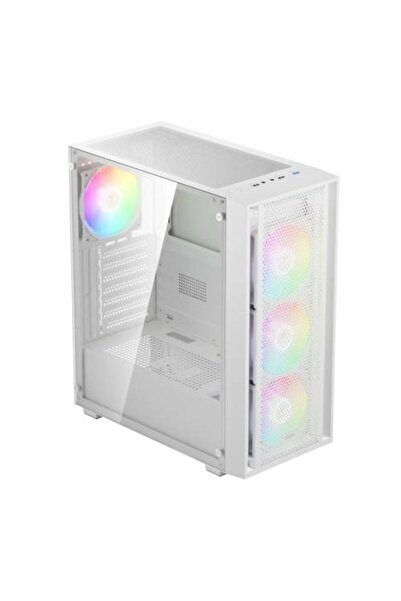 gamdias Carcasa Aura GC2 Elite aRGB Middle Tower, tempered glass (Alb)