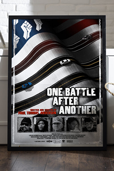 Duvarda Αφίσα με ξύλινο πλαίσιο "One Battle After Another", Διακοσμητική ζωγρ...