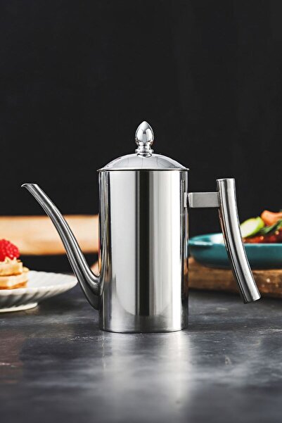 Saule Komple 304 Çelik 500 ml Yağdanlık Sosluk Sirkelik cin595