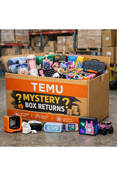 OEM Кутия изненада срещу 3-6 връщания на продукти от Temu