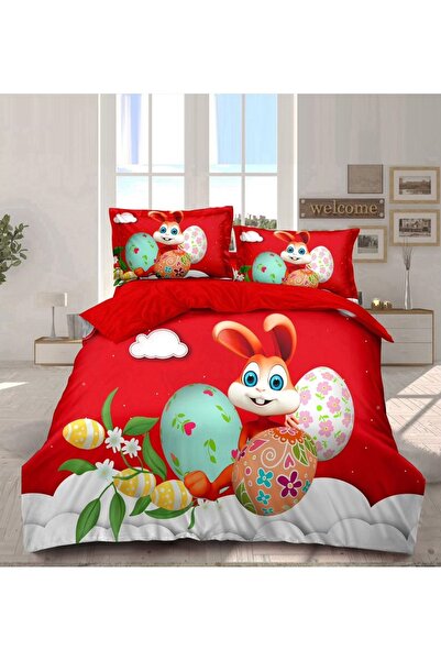 CHIRASO Easter Bedding Set, Finet, 6 Pieces, Double Bed, Classic Sheet 230x25...
