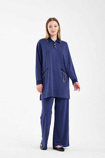 Invee Cotton Tunic Indigo