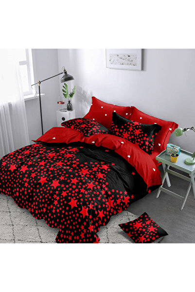 Pucioasa Duvet Cover Set with Stretchy for double bed, Finet YoYo, 6 pieces, ...