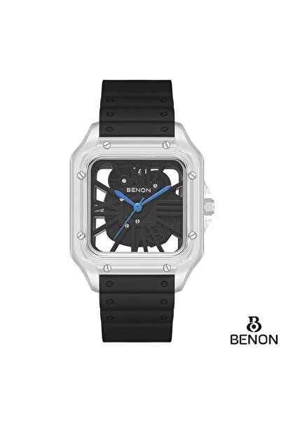 benon A men's wristwatch with a modern design from a brand that features a si...