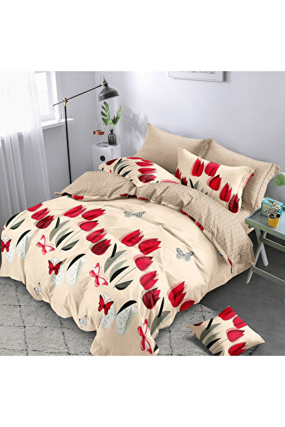 Pucioasa Double bed Duvet Cover Set , Finet YoYo, 6 pieces, DREAM-2045