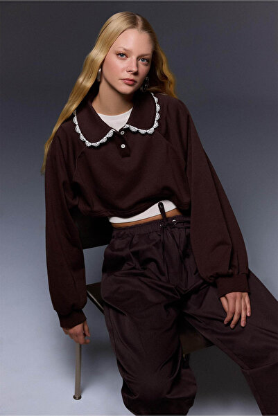 DeFacto Βρεφικό φούτερ με στάμπα στο πίσω μέρος του γιακά G9745AX26SP