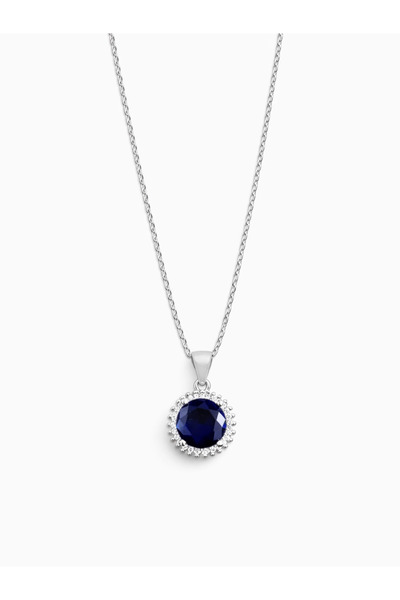 FELICELY FOR LOVELY MOMENTS Colier Argint 925 Rodiat Blue Paloma