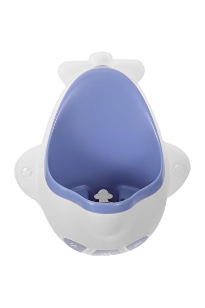 Avaleea Children's Urinal, Airplane Shape, Blue-White, Cleaning Brush Include...