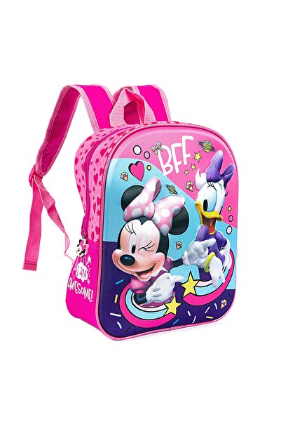 MINNIE Ghiozdan gradinita 3D, 1 compartiment, si Daisy, 31.8 x 28.5 x 11.5cm