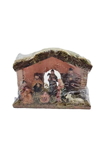 decotoys Ornament lemn Nasterea Domnului