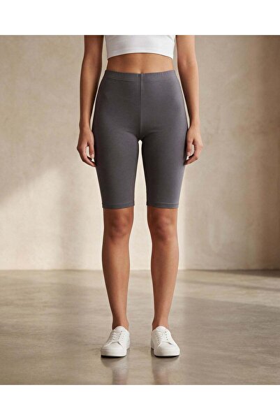 REDTAG شورت رياضي رمادي اللون للنساء لركوب الدراجات