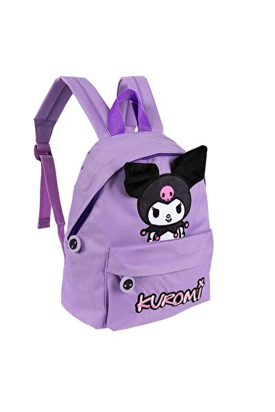 OEM Ghiozdan gradinita, 2 compartimente, Kuromi, 33 x 26 x 10 cm