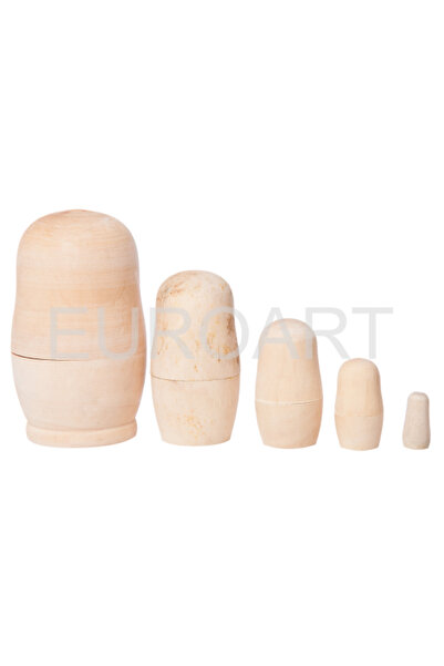 decotoys Matrioska 5/set blank