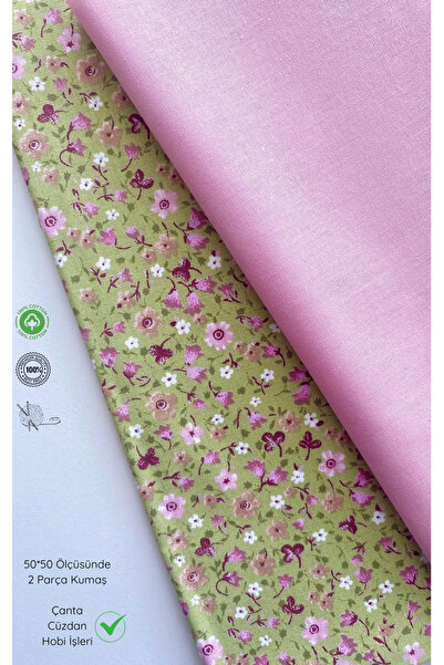 seyranat Torba , Novčanik , 2 komada 50 cm praha, zelena hrskava tkanina za h...