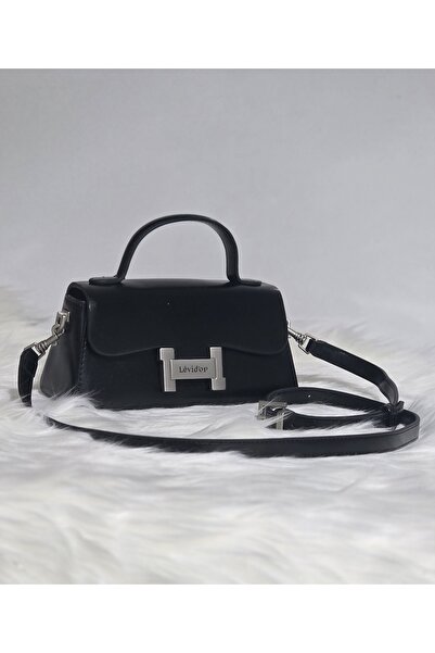 Levidor LEVİD'OR SİYAH KADIN EL&OMUZ ÇANTASI