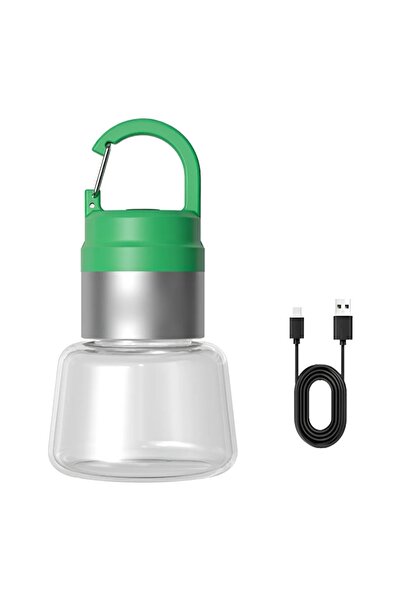 Avaleea Portable Lamp, Travel/Camping, USB Charging, IPX5, RGB LED, ABS, 300 ...