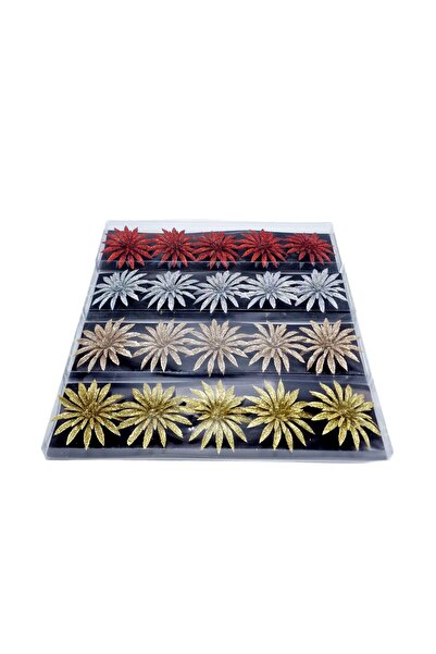 decotoys Crăciunițe din plastic 20/set