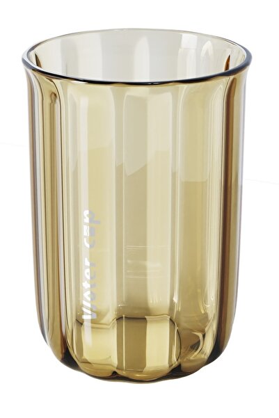 Avaleea Toothbrush Rinse Cup, 200 ml, 10.4 x 7.3 cm, Sheer Brown