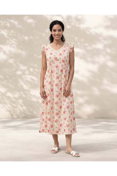 REDTAG قميص نوم نسائي مطبوع