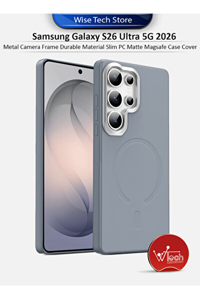 Wtech Samsung Galaxy S26 Ultra 5G 2026 Metal Camera Frame Durable Material Sl...
