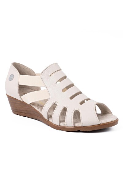 Mammamia 2855 26Ys Women's Daily Sandals Cream