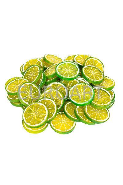 decotoys felii de limete plastic 50/set