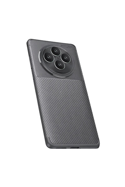 eco port Oppo Reno 11 Fs Compatible Case Auto Focus Carbon Cover - Gray