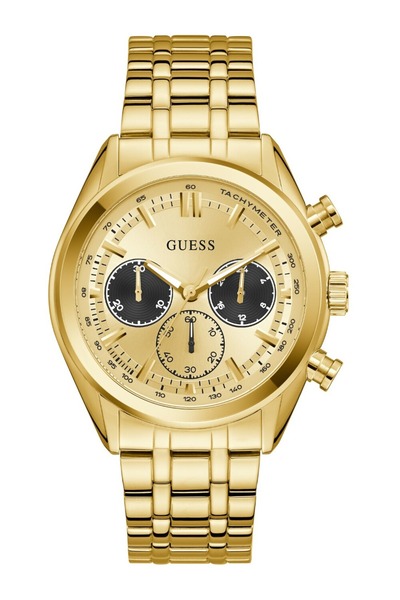 Guess Ceas bărbătesc GW0971G2, cuarț, 44mm, 5ATM