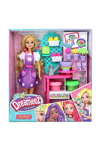 Noriel Set de joaca papusa cu accesorii, Dreameez, Florist