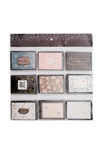 decotoys Mini felicitari cu plic 72/set