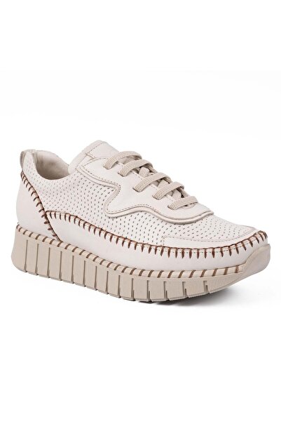 Mammamia 3850 26Ya Women's Casual Shoes Cream