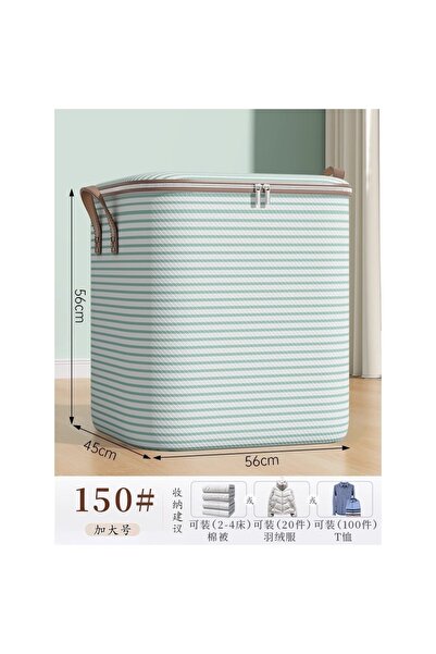 Avaleea Zippered Storage Box, Foldable, Reinforced Handle, Durable Zipper, fo...