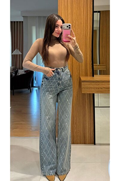 mata Taşlı Pantolon