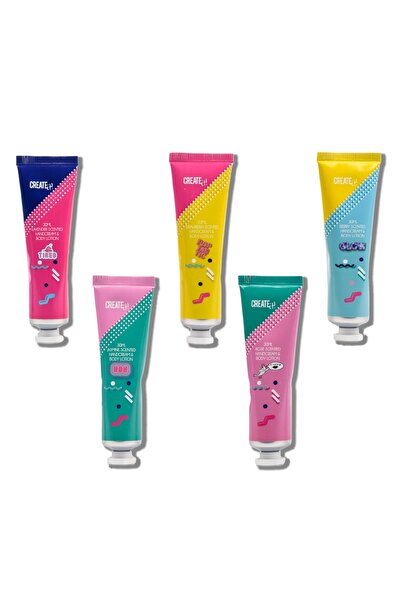 Create It Set crema 2in1 maini si corp pentru fetite Create It! 5 bucati