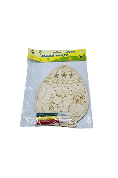 decotoys Figurina lemn de pictat paste XL