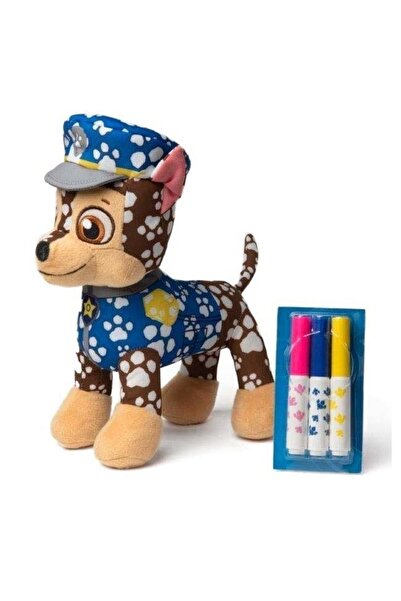 PAW PATROL Disney - Plus Paw Patrol, Chase, 27 cm, set de culori inclus