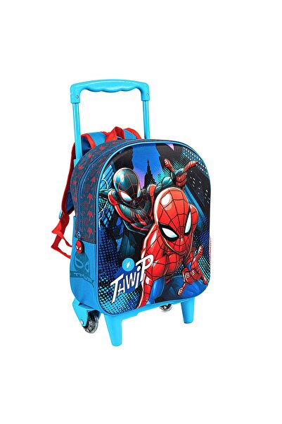 Marvel Spider-Man Ghiozdan Troller 3D pentru gradinita, Spider-Man , 31.8 x 2...
