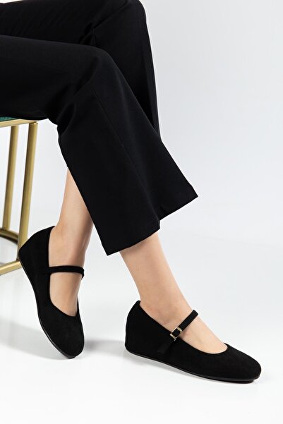 SUİNS SHOES Suins Maya piele întoarsă Pantofi cu toc ascuns pentru femei bale...