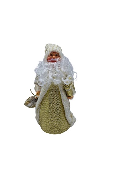 decotoys Mos craciun 30cm auriu