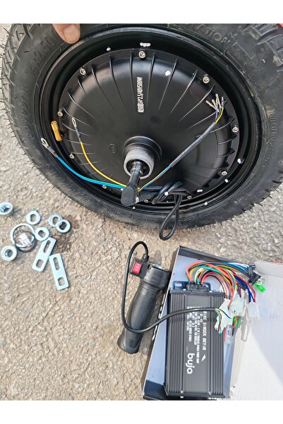 Arzu / Monero 48v 500 wat 14x2.50 ebike lastik li dubleks arka motor seti