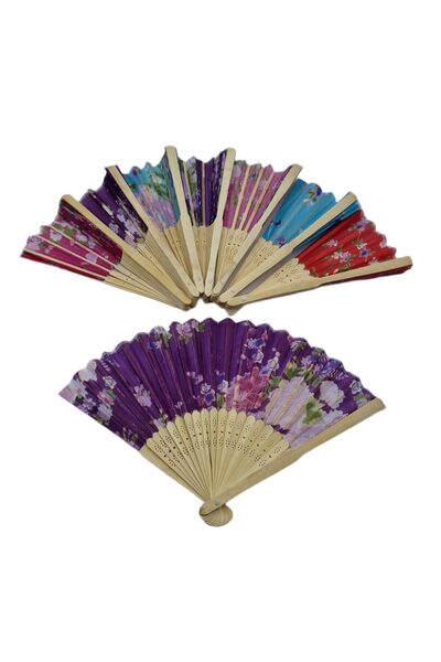 decotoys Bamboo fans 10/set