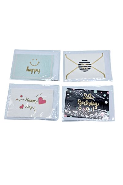 decotoys Mini felicitari cu plic 120/set