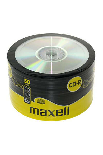 Maxell CD-R 700MB, 80 min, 52X, set 50 buc – Calitate și Fiabilitate pentru S...